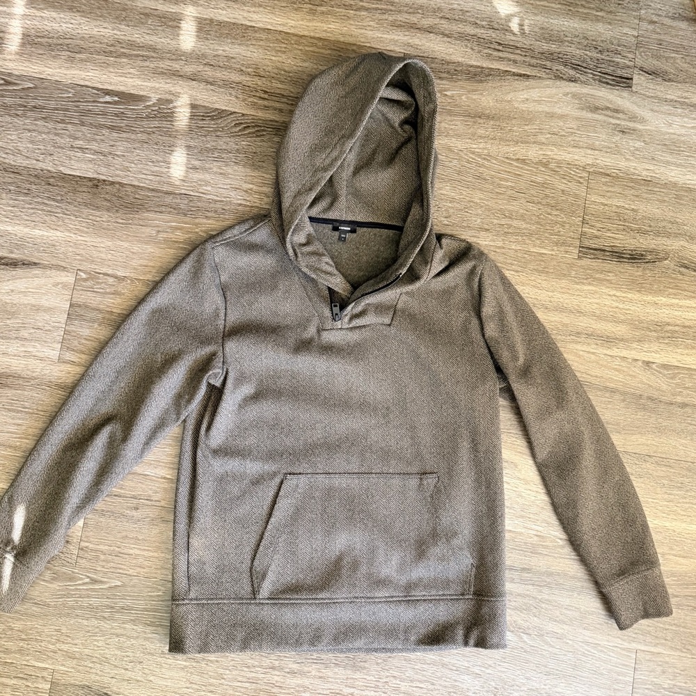 Express brown hoodie